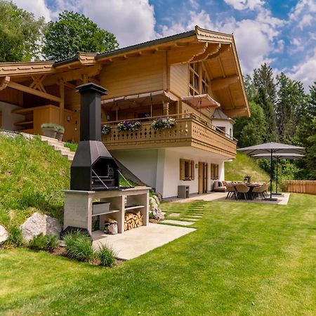 Chalet Huski Viehhofen 萨尔巴赫 外观 照片