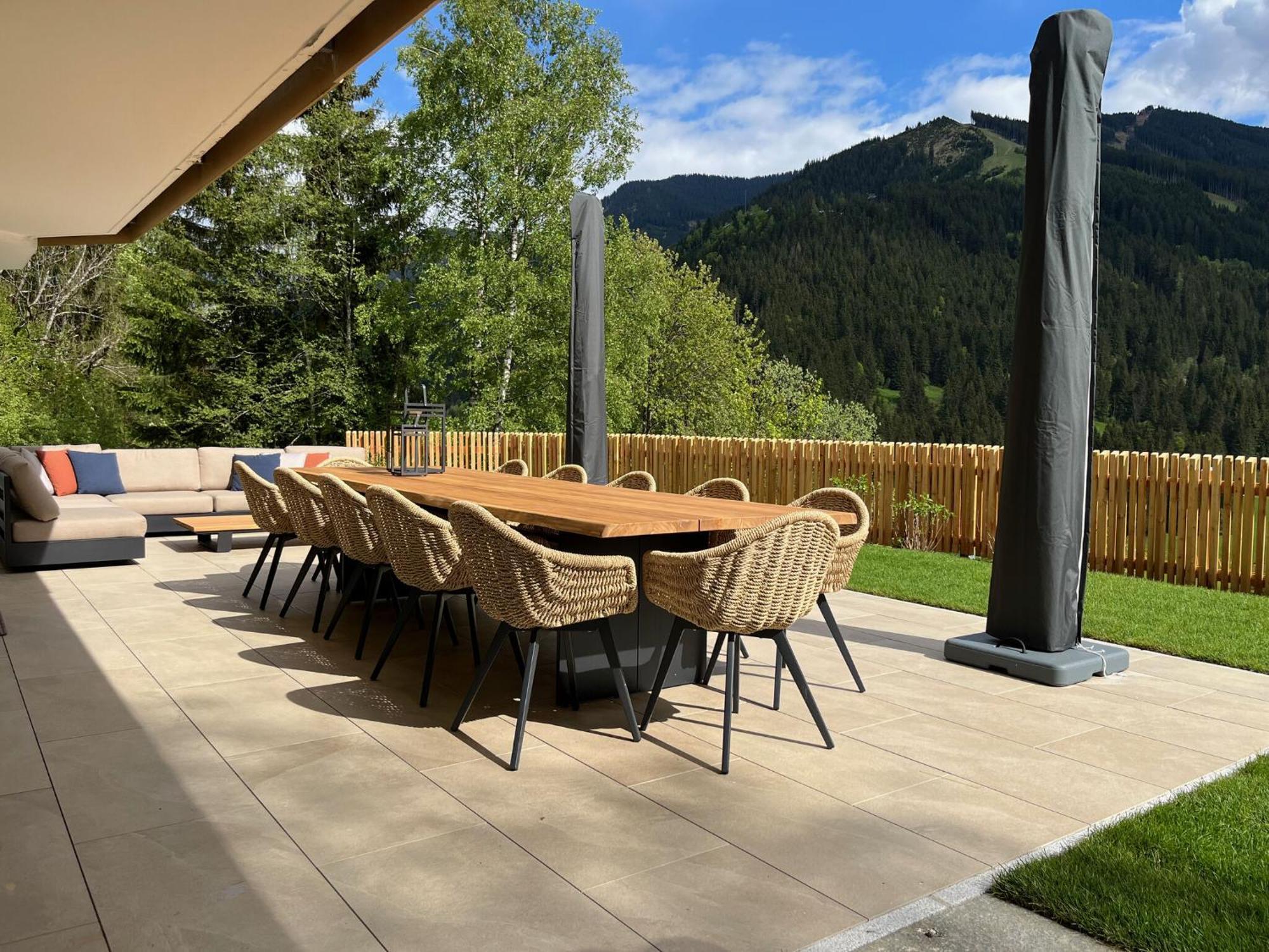 Chalet Huski Viehhofen 萨尔巴赫 外观 照片