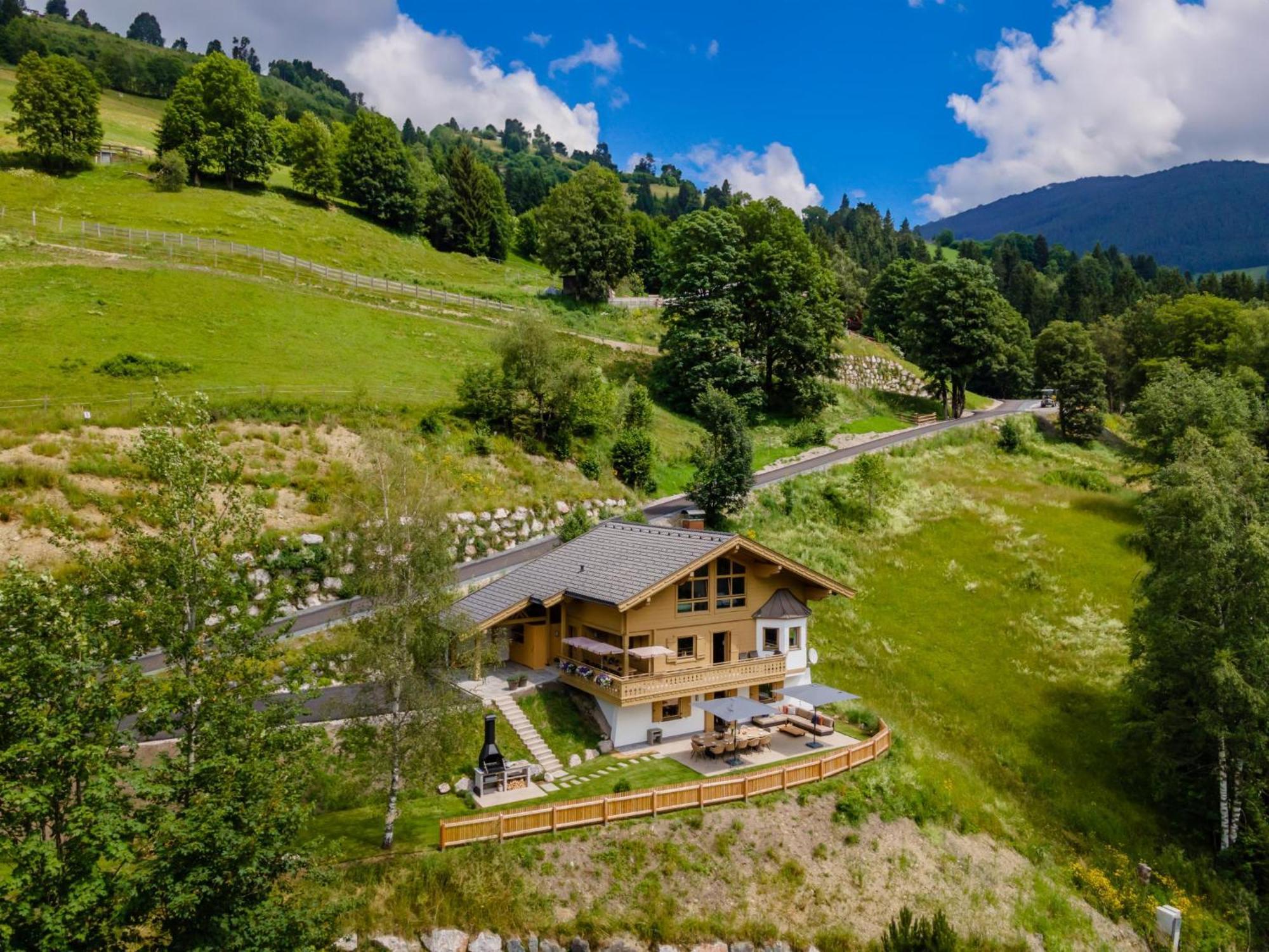 Chalet Huski Viehhofen 萨尔巴赫 外观 照片