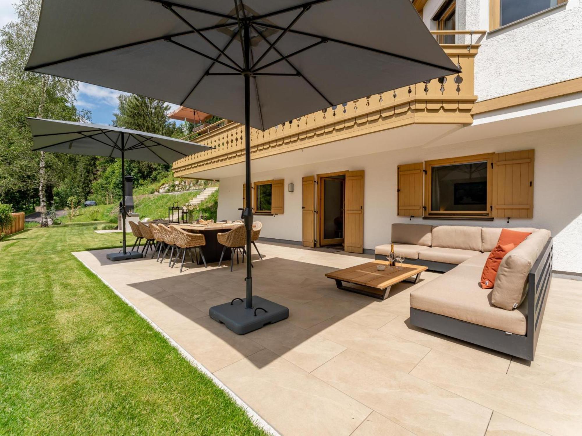 Chalet Huski Viehhofen 萨尔巴赫 外观 照片