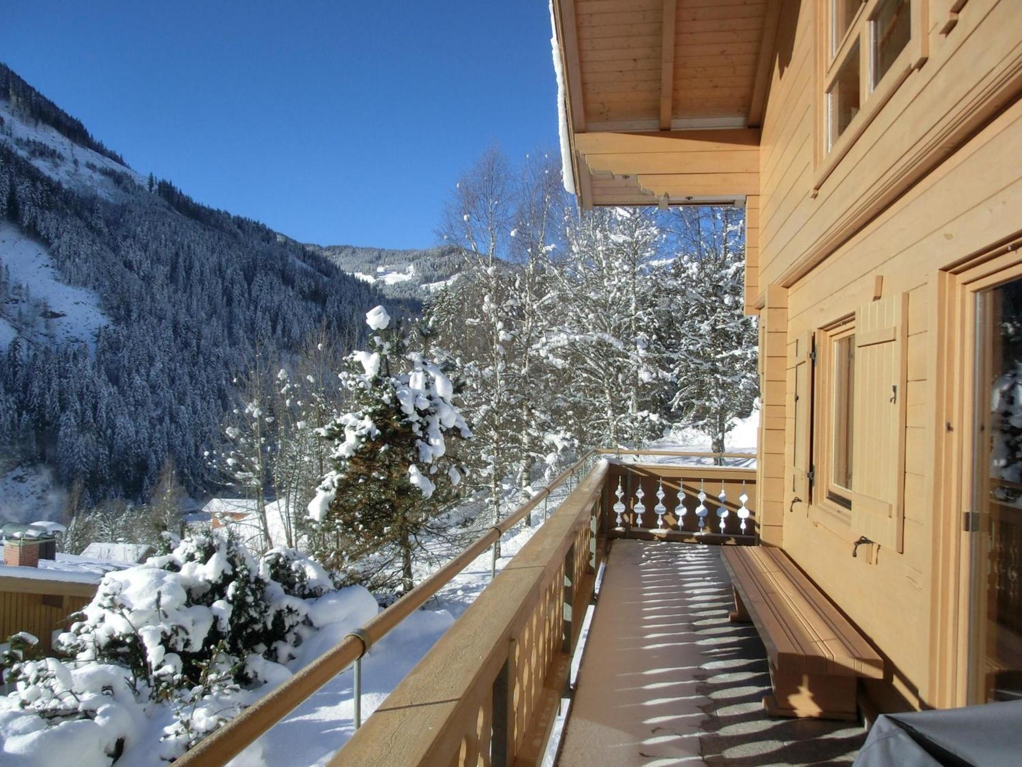 Chalet Huski Viehhofen 萨尔巴赫 外观 照片